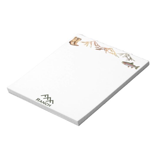 FFF Ranch  ノートパッド (回転)