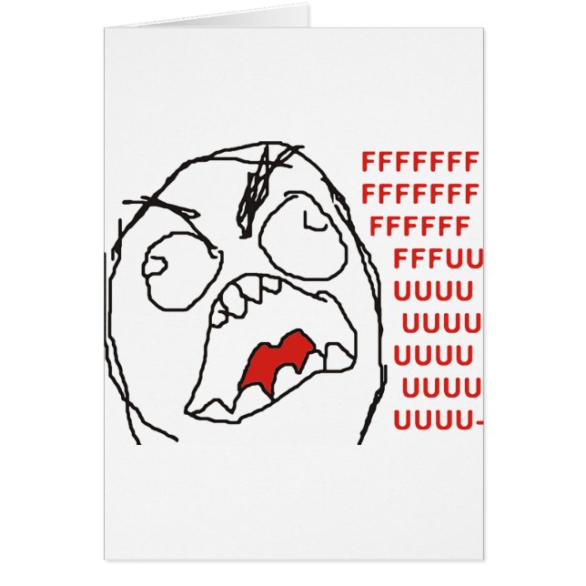 FFFFFFFUUUUUU -激怒! (正面)