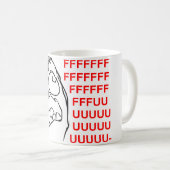 FFFUUUUU コーヒーマグカップ (正面右)