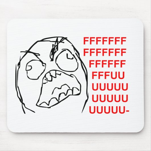 FFFUUUUU マウスパッド (正面)