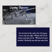 FFLのディーラーの名刺 名刺 (正面/裏面)