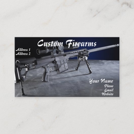 FFLのディーラーの名刺 名刺 (正面)