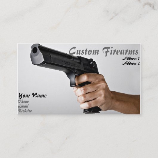 FFLのディーラーの名刺 名刺 (正面)