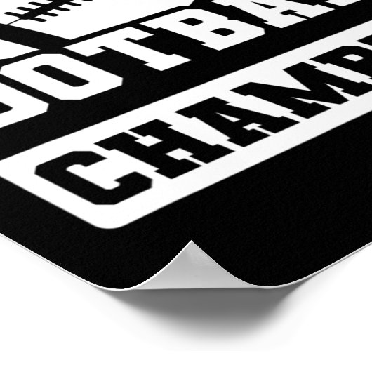 FFLリーグチャンップウィナー2022ファンタジーサッカーチャム ポスター (角)