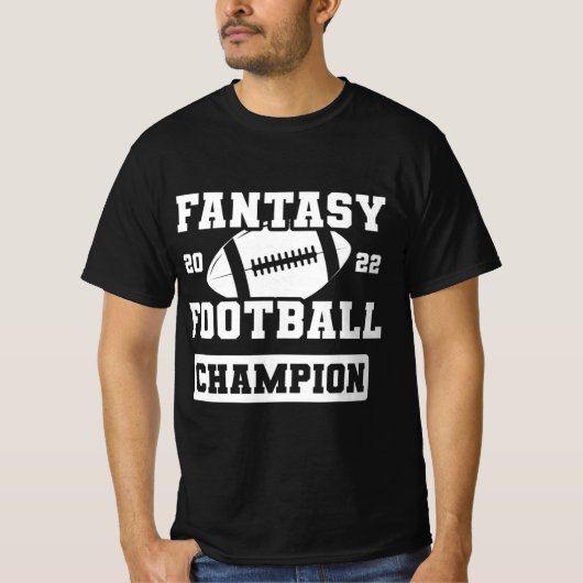 FFLリーグチャンップウィナー2022ファンタジーサッカーチャム Tシャツ (正面)