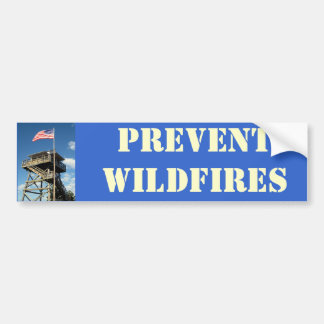 FFLA、PREVENT-WILDFIRES バンパーステッカー