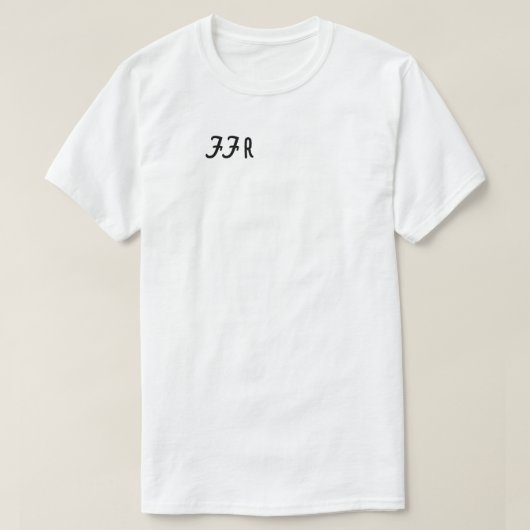 FFR Tシャツホワイト Tシャツ (デザイン正面)