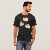 FFXIV – 太った猫 Tシャツ (正面フル)