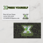 FG Xpress名刺#1 名刺 (正面/裏面)