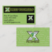 FG Xpress名刺#3 名刺 (正面/裏面)