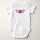 FHのお母さんの翼 Tシャツ (裏面)