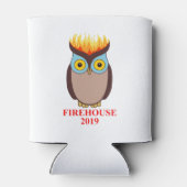 FHブラウンフクロウクーラーボックス 缶クーラー (裏面)