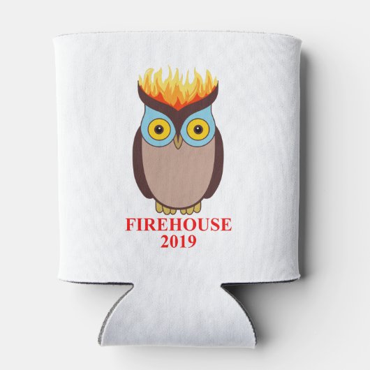 FHブラウンフクロウクーラーボックス 缶クーラー (裏面)