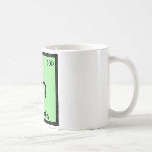 Fh -フィールドホッケーは化学周期表を遊ばします コーヒーマグカップ