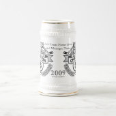 FHLのチャンピオンのトロフィ ビールジョッキ (中央)