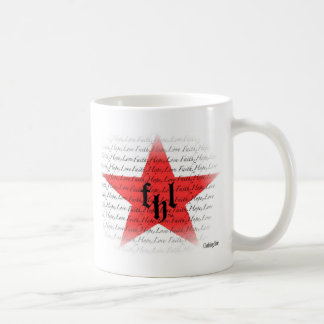 FHL (信頼、希望及び愛)オールスターのロゴ コーヒーマグカップ
