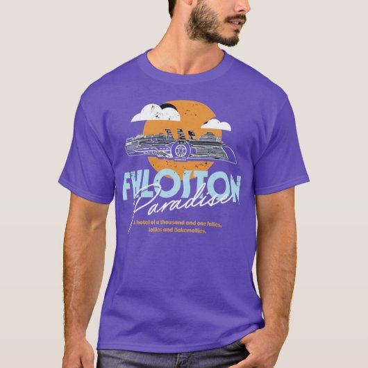 Fhloston Paradise - The Fifth Element Tシャツ (正面)