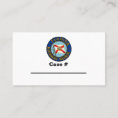 FHPフロリダハイウェイパトロールビジネスカード 名刺 (裏面)