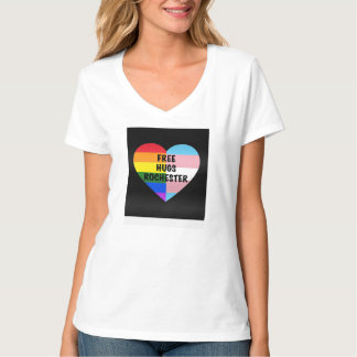 FHRのV首T Tシャツ