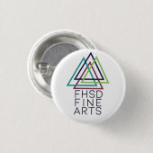FHSDのファインアートボタン 缶バッジ (正面&裏面)