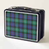 Fiambrera con estampado tartan メタルランチボックス (裏面)
