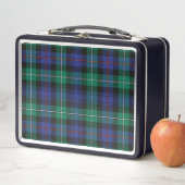 Fiambrera con estampado tartan メタルランチボックス (インサイチュ)