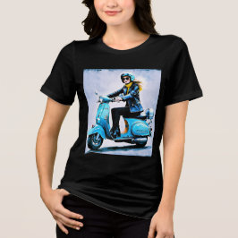 "Fiamma" "Corsa Elegante" – 乗エレガントる トライブレンドＴシャツ