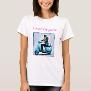 "Fiamma" "Corsa Elegante" – 乗エレガントる Tシャツ