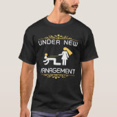 Fiance Engagement   Under New Management Just Marr Tシャツ (正面)