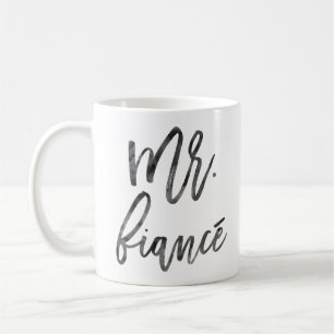Fiance? Inky Trendy Lettering氏 コーヒーマグカップ