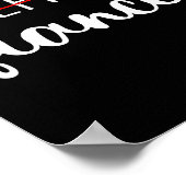 Fiancee Fiance Engaged Couples Matching Christmas  ポスター (角)