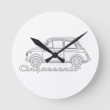 Fiat イタリアン Cinquecento 500 cc Oldtimer Blueprint