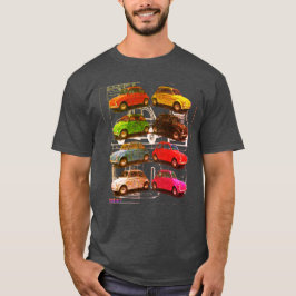 Fiat クラシック 500テクニカラー tシャツ