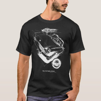 FIAT 124 SPIDER633 Tシャツ