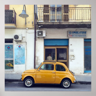 Fiat 500 ポスター