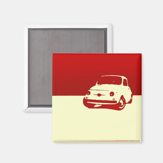 Fiat 500, 1959 – 点灯 マグネット (正面/裏面)