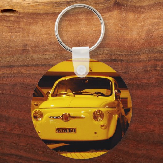 Fiat 500 Abarth. キーホルダー (正面)