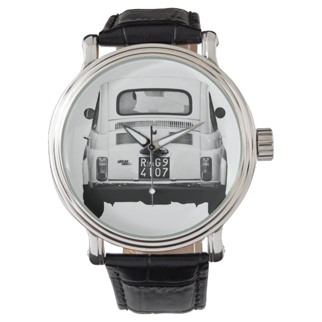 Fiat 500 Cinquecentoローマ，イタリア，ウォッチ 腕時計 (正面)