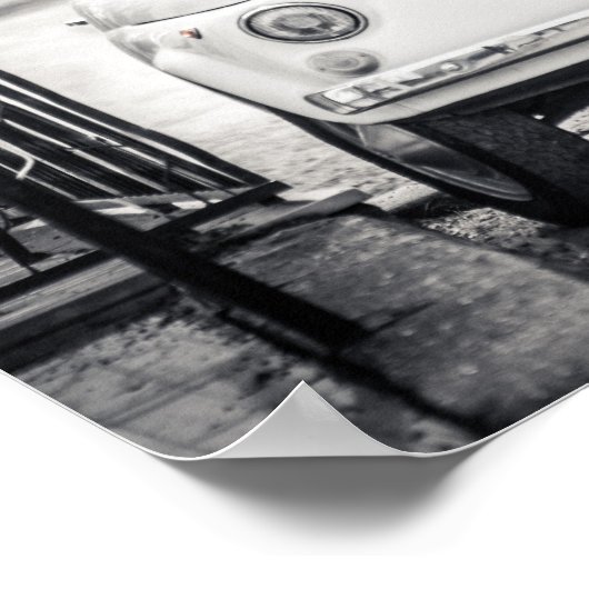 Fiat 500, Cinquecento, in Italy Poster ポスター (角)