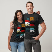 FIAT 850スポーツクーペスパイダーカラーチャート63 Tシャツ (ユニセックス)