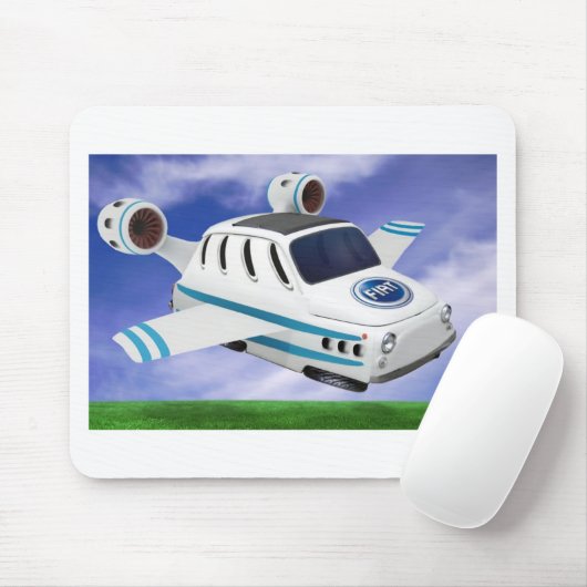 Fiat_Car マウスパッド (マウス)