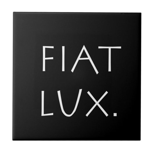 Fiat Lux タイル (正面)