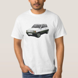 Fiat Panda 45 Mk1 (Tipo 141)ホワイト Tシャツ