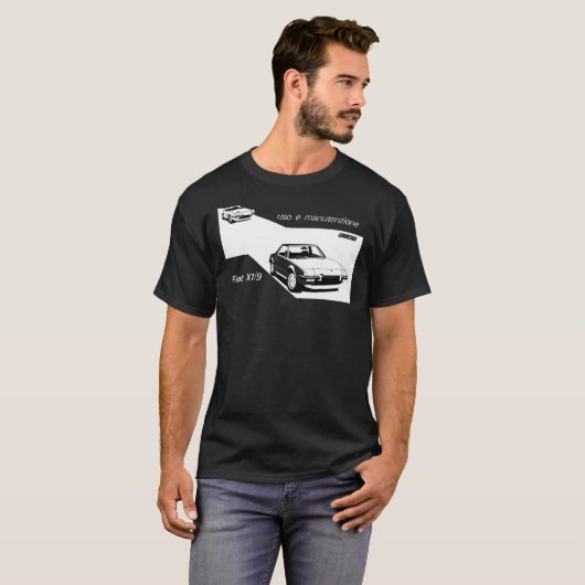 FIAT X19 Classic T-Shirt Tシャツ (正面フル)