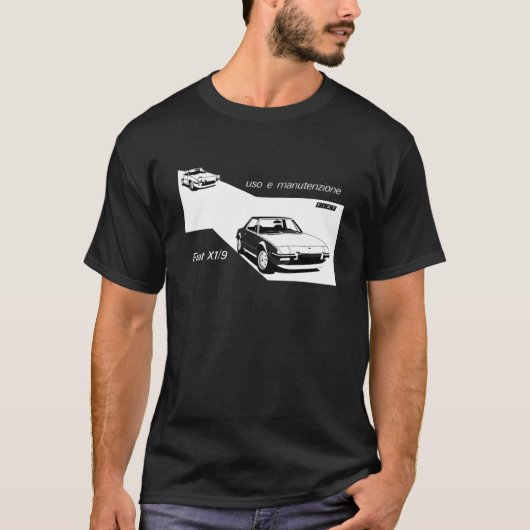 FIAT X19  Tシャツ (正面)