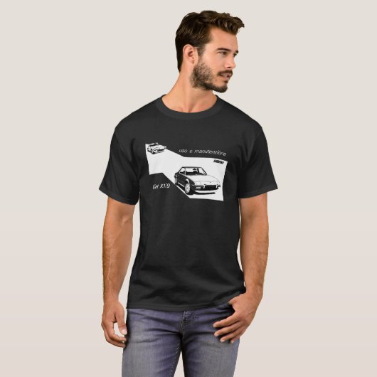 FIAT X19  Tシャツ (正面フル)