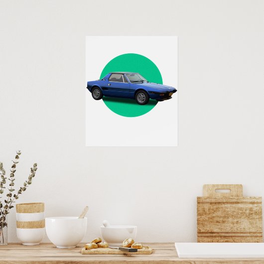 Fiat X1- 9 ポスター (キッチン)
