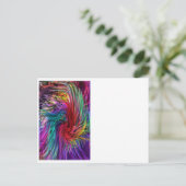 FIBER Threads Spaghetti - Sparkle Graphic Art ポストカード (スタンド正面)