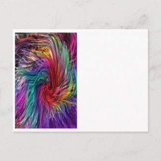 FIBER Threads Spaghetti - Sparkle Graphic Art ポストカード