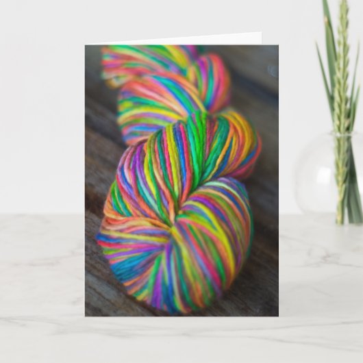 Fiberistaのための挨拶状 カード (正面)